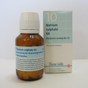 DHU #10 Nat Sulph 6X 200t